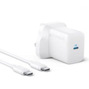 Anker Home Adapter 312 USB-C 30W Fast Charger - White - A2640K21