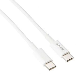 Buddy CC40 Cable Type-C to Type-C 40W - 1M - White