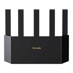 Tenda TX2L Pro AX1500 Dual Band Gigabit Wi-Fi 6 Router, 4 Ports, 5 Antenna, 101001000Mbps - Black
