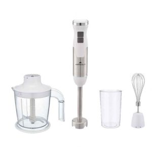 Armadillo Hand Blender Multi-Funtion -1000W , Chopper 700mm , Whisking Bowl 600mm , Egg Beater , ARM-SDA-HBLDG-WH-005 - White