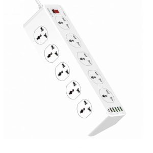 Ldnio Power Strip 10 Power Socket 6 USB 3.4A 5V 2500W