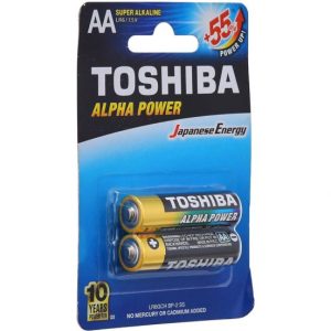 Toshiba Battery Alkaline Alpha Power - LR6GCH BP-2