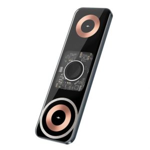 WIWU WE-W010 15W 3-in-1 Matrix Wireless Charger - Black