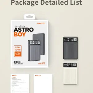 Recci ASTRO BOY 10000mAh Magnetic Power Bank