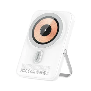 Recci 15W 10000mAh Magnetic Power Bank white