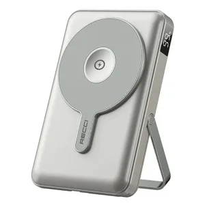 RECCI RPB-W27 Galaxy Series 3-in-1 10000mAh Power Bank with Holder gold