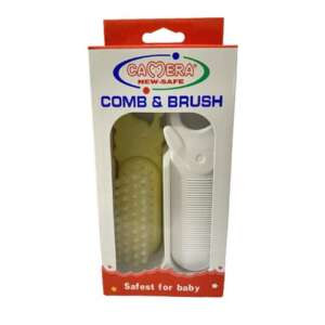 Camera Baby Comb & Brush Set - Gentle Hair Care for Infants