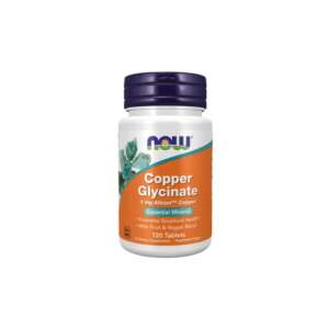 Now Foods Copper Gycinate - 120 Tablets