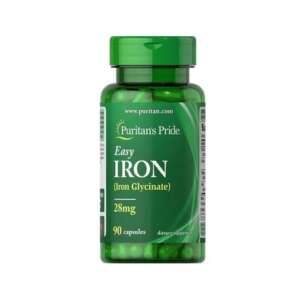 Puritan'S Pride Easy Iron (Iron Glycinate)28Mg-90Serv.-90Caps