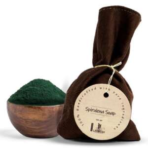 Lavender Natural Spirulina Soap for Skin Freshness