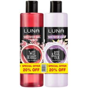 Luna Shower Gel 500ml Twist Berries + Rose Milk