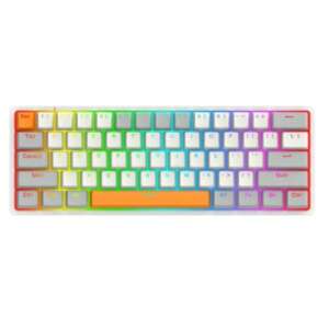 Redragon Akali Gaming Mechanical Keyboard Mini Wired Compact With RGB Backlit Hot-Swappable Red Switch