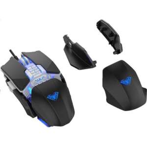 Aula USB Wired Optical Gaming Mouse - 4800DPI, H508, 7 Buttons