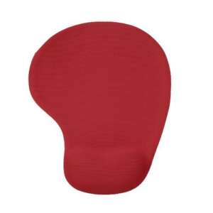 Comfortable Silica Gel Mouse Pad with Wrist Support - Red