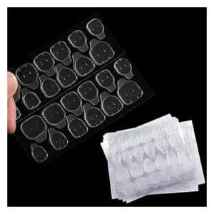 Glue Nails Double Face - 60 Pieces - 5 sheets