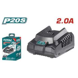 TOTAL Lithium Battery Charger 20 Volts 2 Amp - TFCLI2001