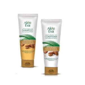 Aloe Eva Strengthening Hair Shampoo + Conditioner with Aloe Vera and Moroccan Argan Oil Green2 X 230ml