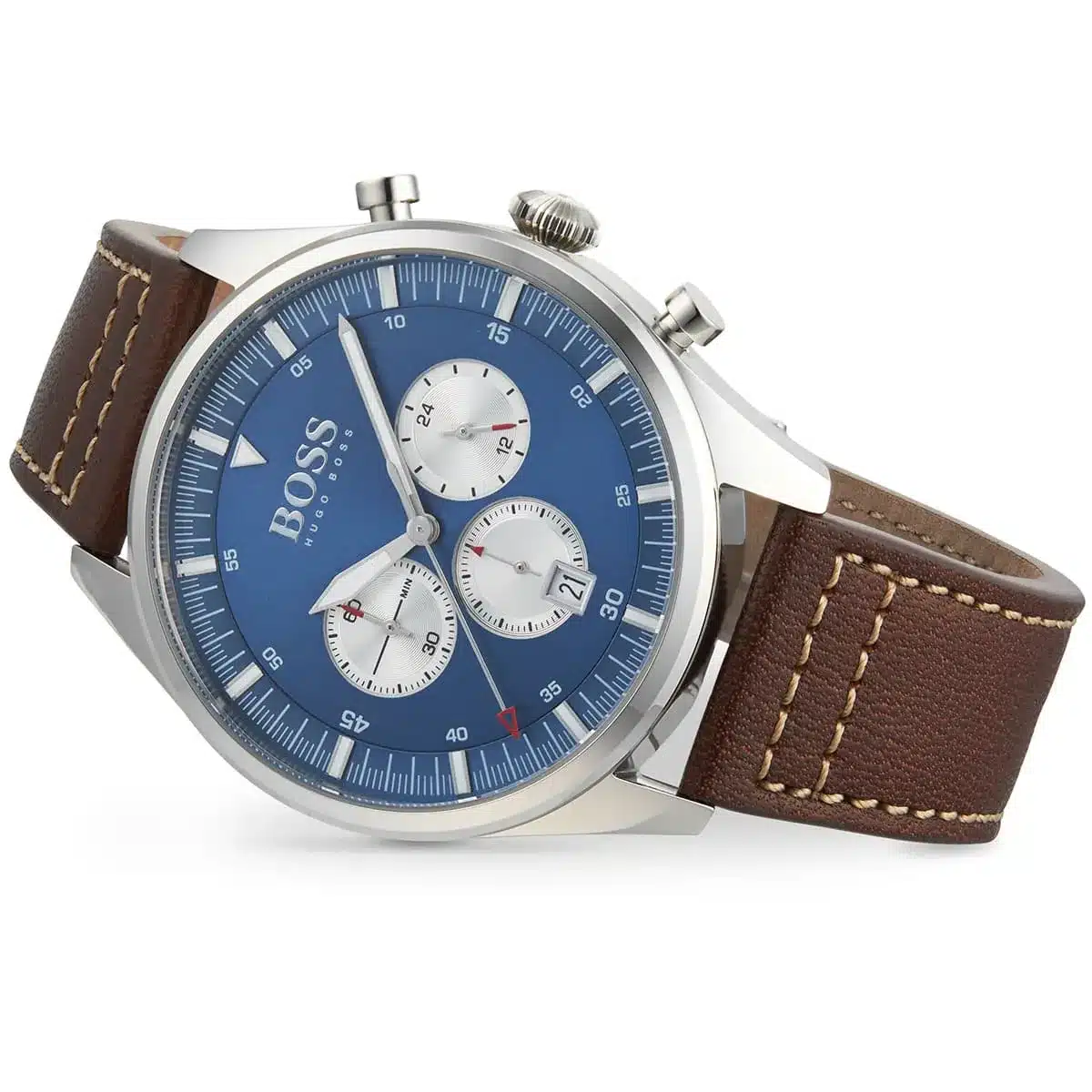 1513709-hugo-boss-watch-men-blue-dial-leather-brown-strap-quartz-battery-analog-chronograph-pioneer_3