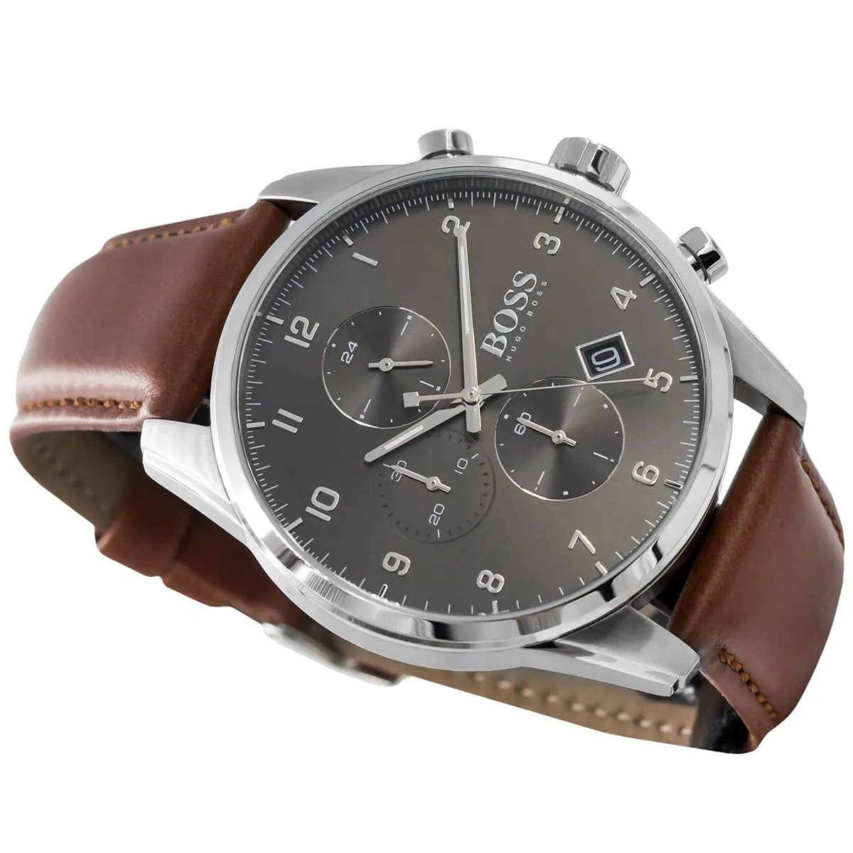 1513787-hugo-boss-watch-men-gray-dial-leather-brown-strap-quartz-battery-analog-chronograph-skymaster_9
