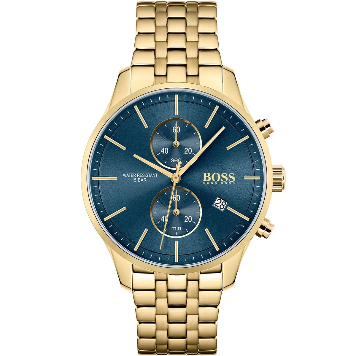 1513841-hugo-boss-watch-water-resistant-5bar-men-blue-dial-metal-stainless-gold-strap-quartz-battery-analog-chronograph-associate
