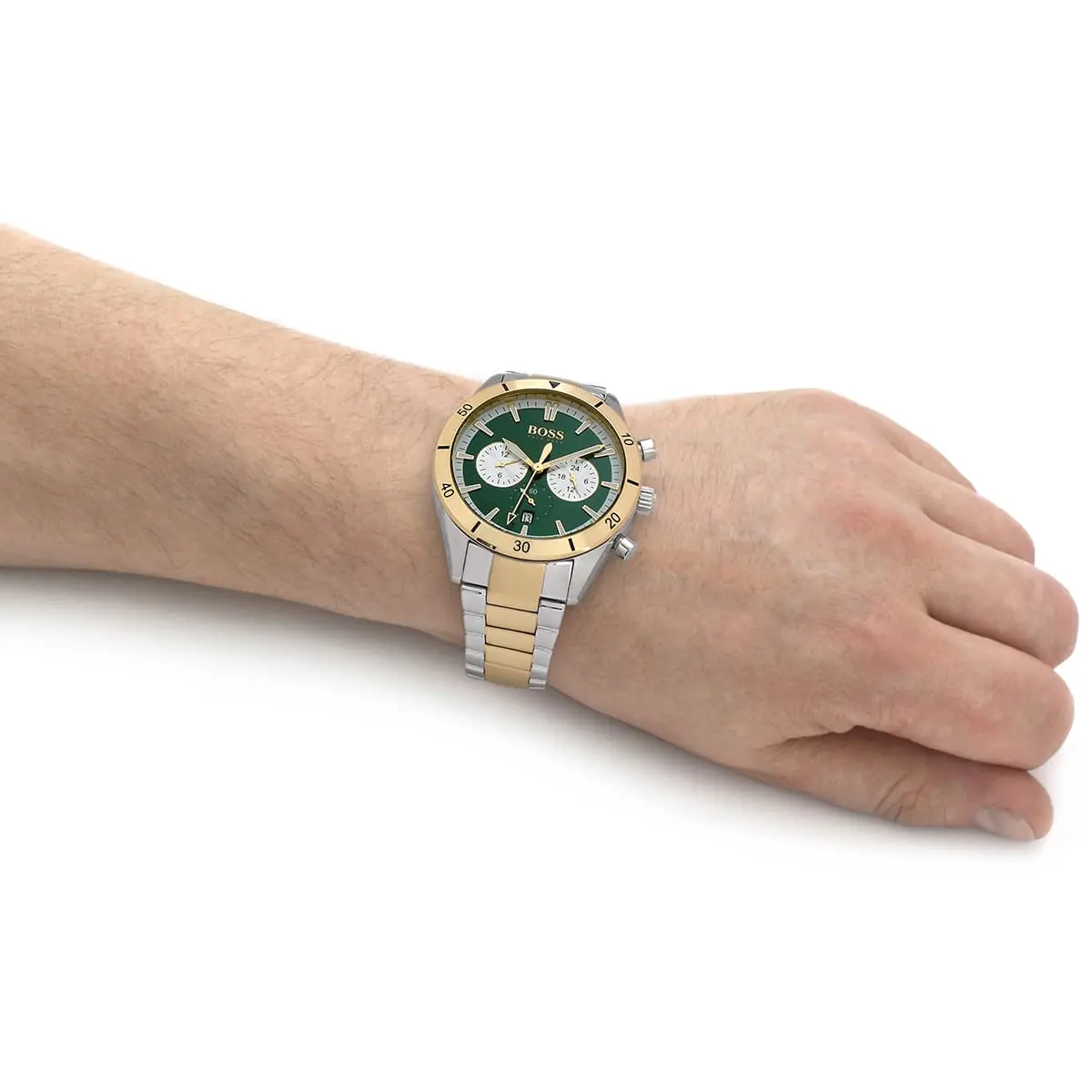 1513872-hugo-boss-watch-men-green-dial-metal-stainless-steel-silver-gold-strap-quartz-battery-analog-chronograph-santiago_9