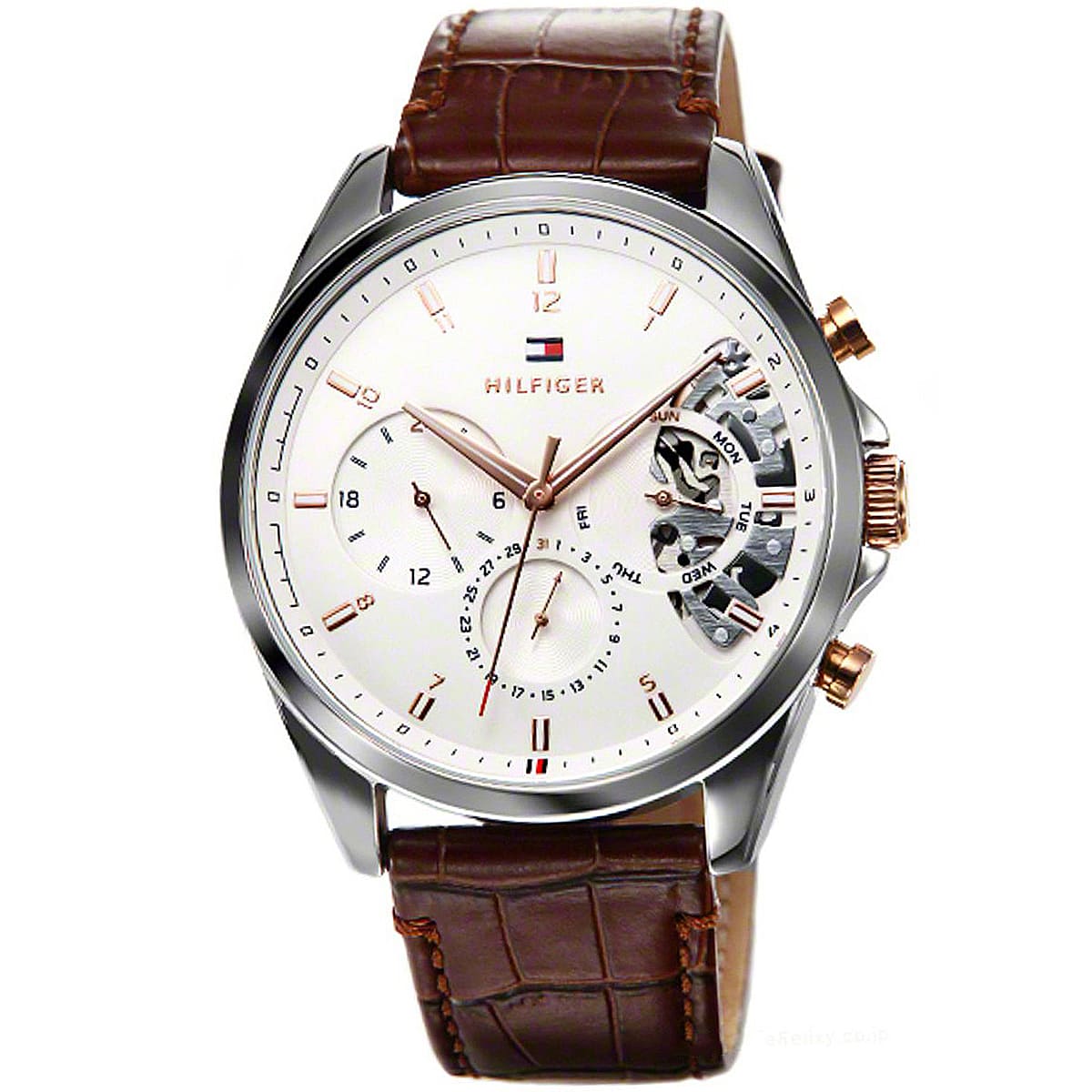 1710450-tommy-hilfiger-watch-men-white-dial-leather-brown-strap-quartz-battery-analog-monthly-weekly-date-baker_2