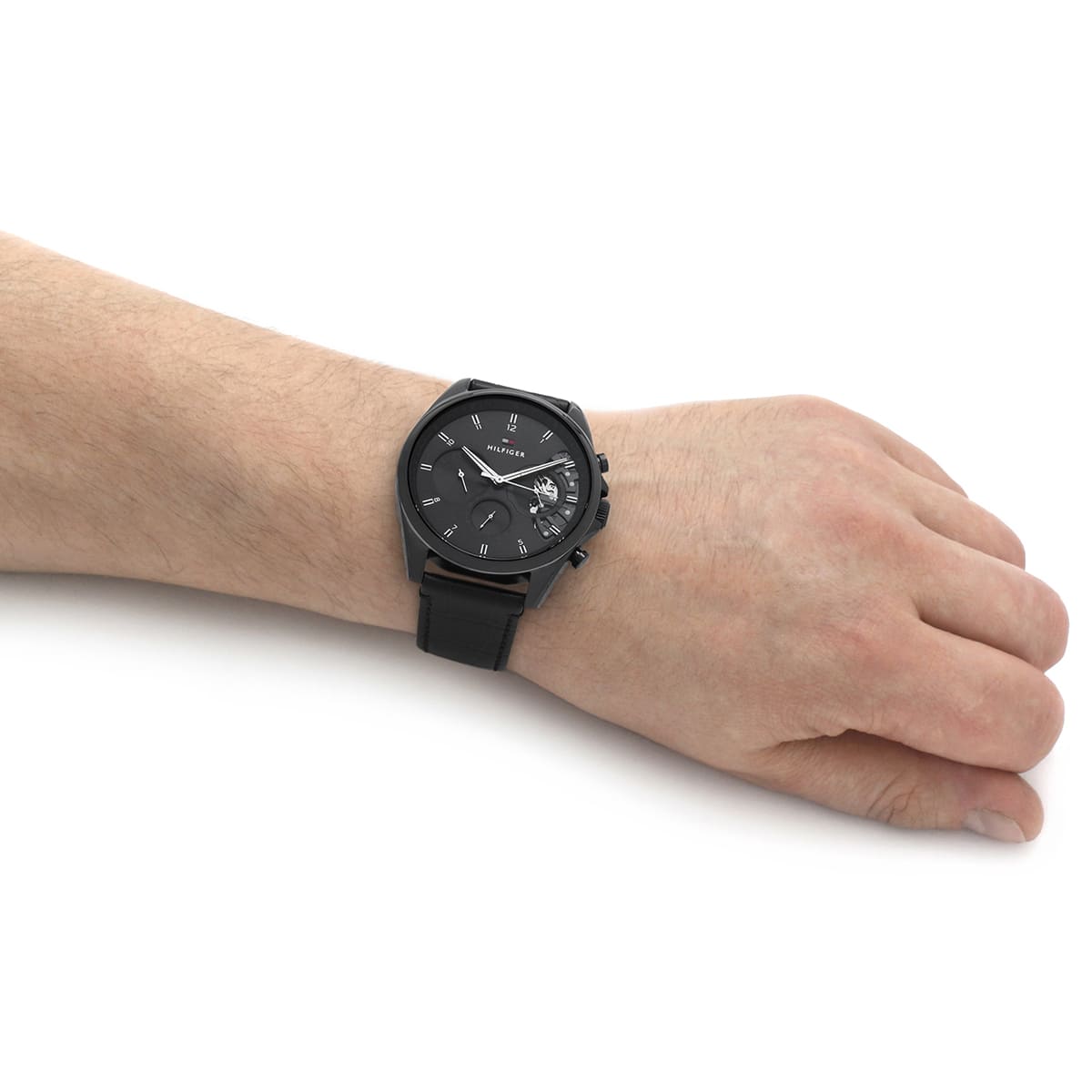 1710452-tommy-hilfiger-watch-men-black-dial-leather-strap-quartz-battery-analog-monthly-weekly-date-baker_9