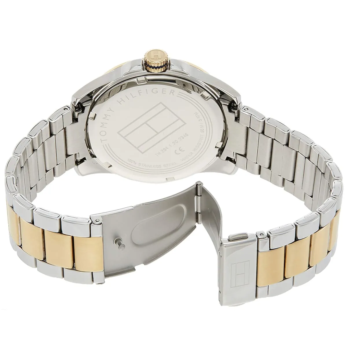 1791453-tommy-hilfiger-watch-men-blue-dial-metal-stainless-steel-silver-gold-strap-quartz-battery-analog-three-hand-ken_3