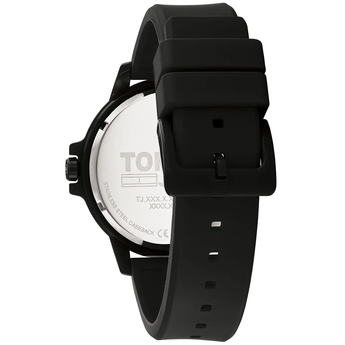 1792032-tommy-hilfiger-watch-jeans-men-black-dial-rubber-strap-quartz-battery-analog-three-hand-houston_3