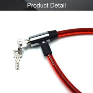 Motorcycle Lock With Two Keys