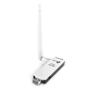 TP-Link 150 Mbps High Gain Wireless Usb Adapter Wps Button Mac Support - Tl-Wn722N.