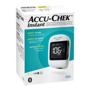 ACCU CHEK Instant Blood Glucose Monitoring System + 10 Strips Free