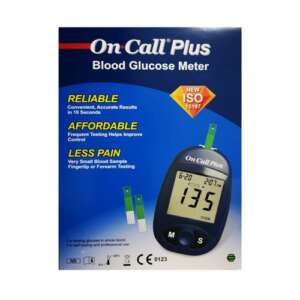 On Call Plus Blood Glucose Monitor with 50 Strips