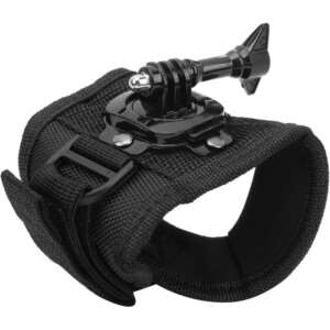 Sport Camera Wrist Strap Mount - 360 Degrees Arm Wrist Band - Camera Strap Belt - Camera Cycling Holder - For Action Camera Compatible With All Action Cameras