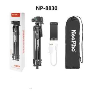 NeePho NP8830 Extendable Tripod with Remote Controller for Outdoor Live Selfie and DSLR Photography