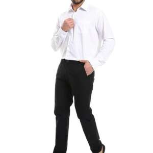 Men’s Regular Fit Oxford Shirt, Long Sleeve Button Down with Chest Pocket, Soft Golden-In Fabric, Durable Collar, Workwear and Casual Wear Dress Shirt for Men