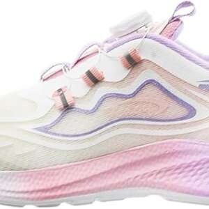 Win Win 3810 Girls Shoes With Comfortable Sole And Cool Design - Size 27-36 - White And Blue