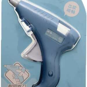 M&G. aean8605 hot melt glue gun, upgraded 20w high temp mini hot melt glue gun kit for diy projects, arts and crafts, home quick repairs & sealing, artistic creation - baby blue