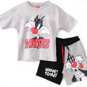 Raymonds 2-Piece Sylvester Looney Tunes Cotton Outfit Set for Boys