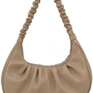 Stylish Women Shoulder Bag & Handbag. Scrunchie womens handbag.