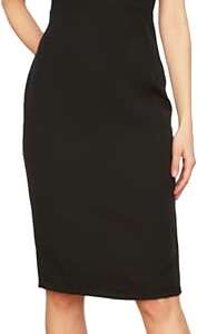 0Trendyol Women Fitted High Neck Midi Pencil Skirt Woven Dress TWOAW20EL0311 Dress