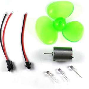 Generic Dynamo Motor Kit - Science Experiment Kit for Students & DIY Enthusiasts, All Ages