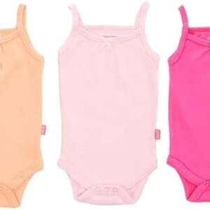 Set Of (3) Basic Bodysuit For Newborn Girls
