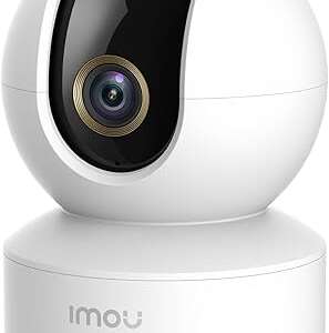 Imou 4MP Camera for Home, WIFI Camera Indoor, 360° Indoor Camera, CCTV Camera for Home, HD Baby Monitor, Security Cameras for Pet with IR Night Vision, Two-Way Audio, Motion Detection, Work with Alexa