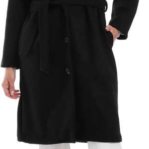 Andora Womens Shawl Lapel Collar Belted 36W24W30317 Down Coat