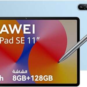 HUAWEI MatePad SE Tablet, 11-inch Eye Comfort Display, Large Capacity Battery, 8GB+128GB, Wifi, M-pencil in-box, Crystal Blue