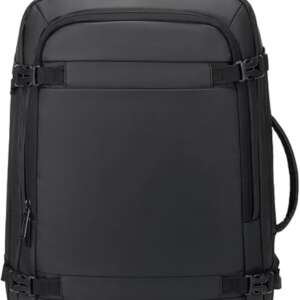 Rahala Backpack for Men 27L Office Travel Backpack Casual Laptop Bag with 17-inch Laptop Pocket Water-Multi-pockets Large Capacity Expandable College RAL1920-Black