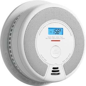 X-Sense SC07 Smoke and Carbon Monoxide Alarm, 4.5 W, 3 V, White, 1-Pack (Standalone Model)