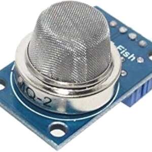 Besomi Electronics MQ-2 Gas Sensor Module Methane, Butane, LPG, Smoke Detector for Home and Industry High-Sensitivity Analog Output Gas Detection System Compatible with Arduino and Microcontrollers