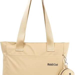 Women's Waterproof Crossbody Bag - Satin Silk Handle Large Shoulder Bag - Large Capacity Women Bag with Multiple Pockets and Small Wallet - Perfect for College School